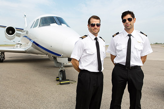 LICENSED & TRAINED FLIGHT CREW