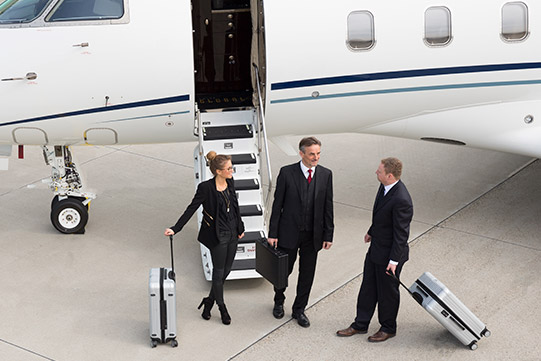 AS A BUSINESS TRAVELER WITH PRESIDENTIAL AVIATION, YOU’LL EXPERIENCE: