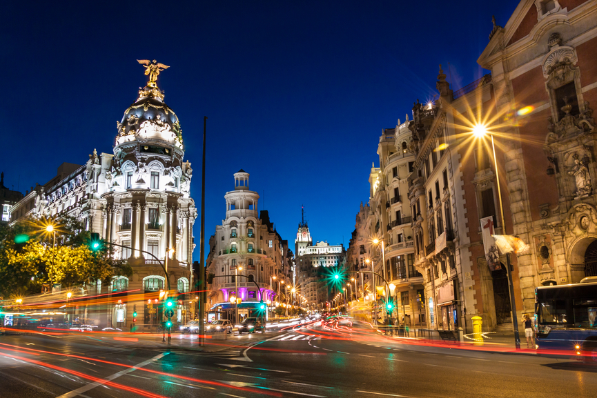 Private Jet Charter to Madrid, Spain