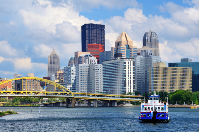 Private Jet Charter to Pittsburgh, Pennsylvanaia