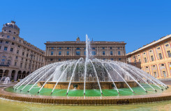 Piazza de Ferrari Fountain