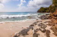 Beach in Mustique