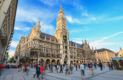 Marienplatz town