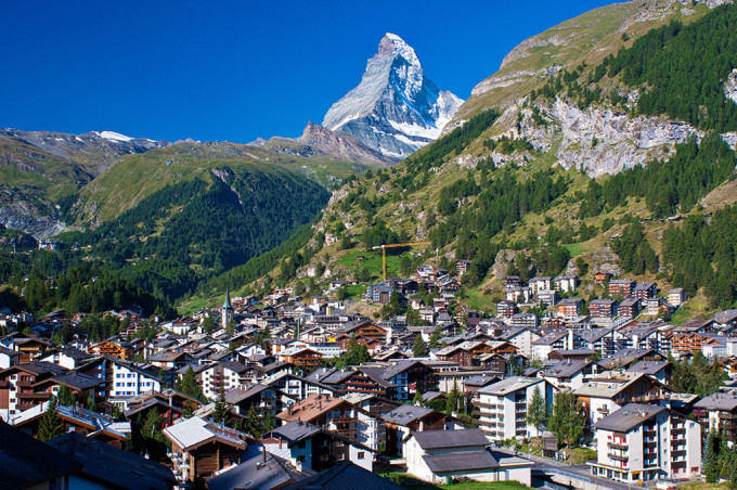 Private Jet Charter to Zermatt, Switzerland