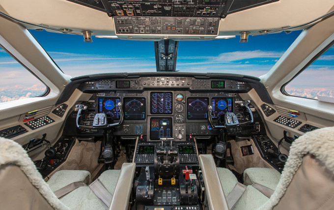 Gulfstream GIV Cockpit
