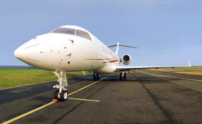 Private Jet on a Tarmac