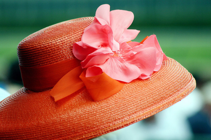 Colorful hats are a visual staple at the Kentucky Derby.