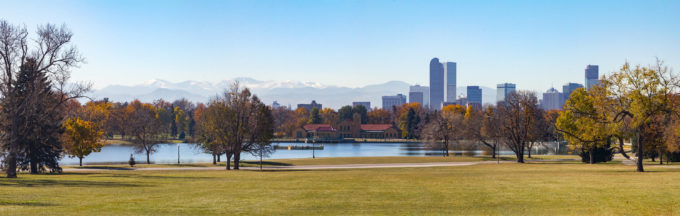 Denver, CO in autumn.