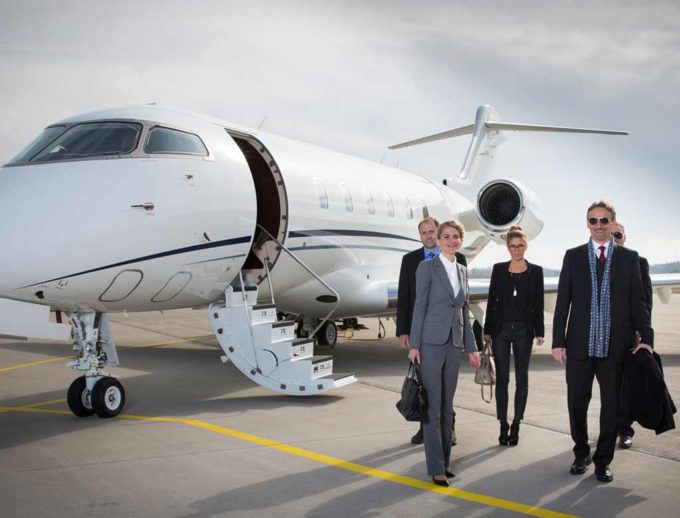Private jet charters provide you with the privacy to conduct business.