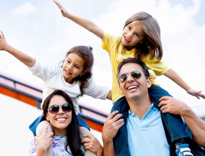 Enjoy private family time when you book a private jet charter for your family vacation.