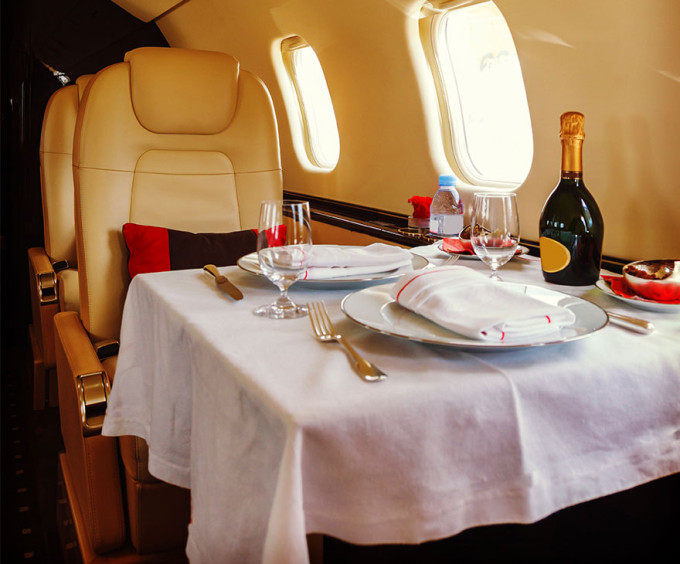 Impress clients and project an image of success by flying them to you via private jet charter
