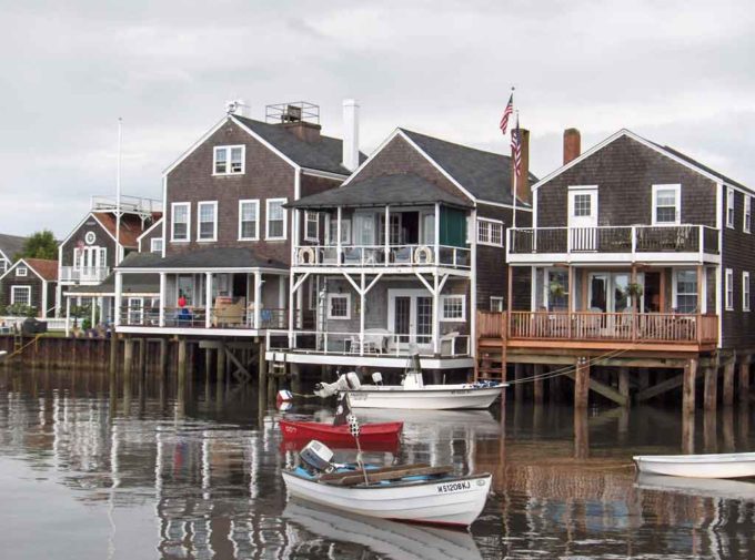 The quintessential seaside views of Nantucket.