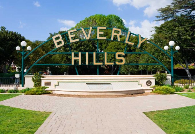 Beverly Hills, CA is home to many popular events to charter a private plane to.