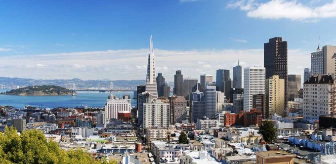 Panoramic view of San Francisco.