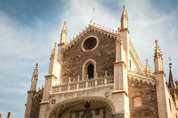 St. Jerome Church, Madrid, Spain.