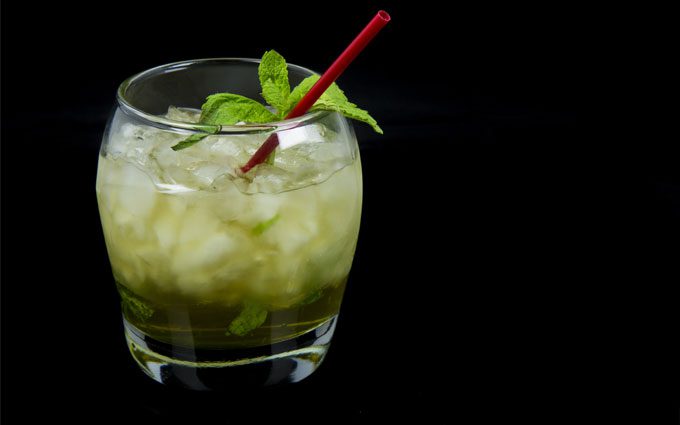  A Mint Julep, the official drink of the Kentucky Derby