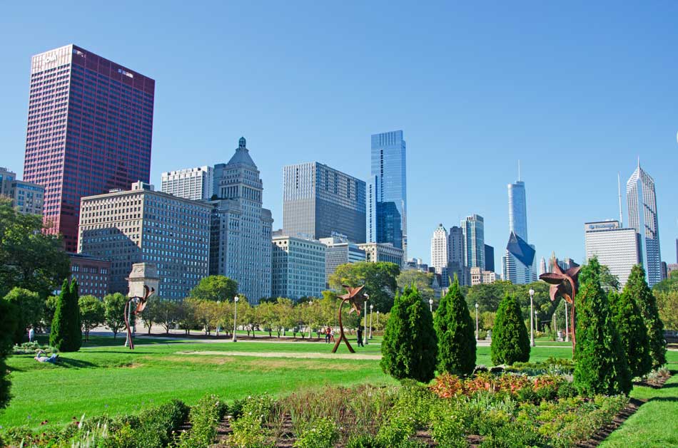 Lollapalooza is held in Grant Park, Chicago, Illinois.