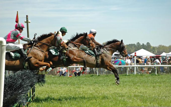 The Grand National is a steeplechase horse race.