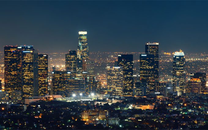  Los Angeles at night