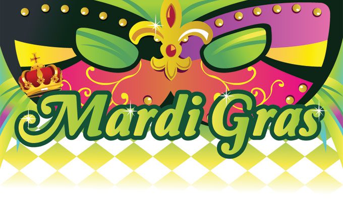 Mardi gras background