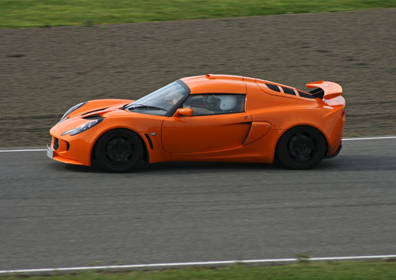  supercar on track